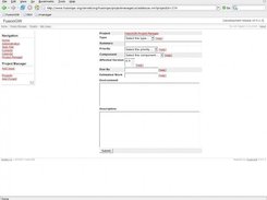 Project Manager Add Issue