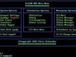 ANSI Main menu