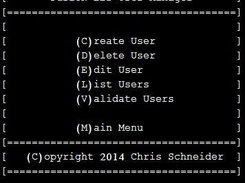 Remote User Manager