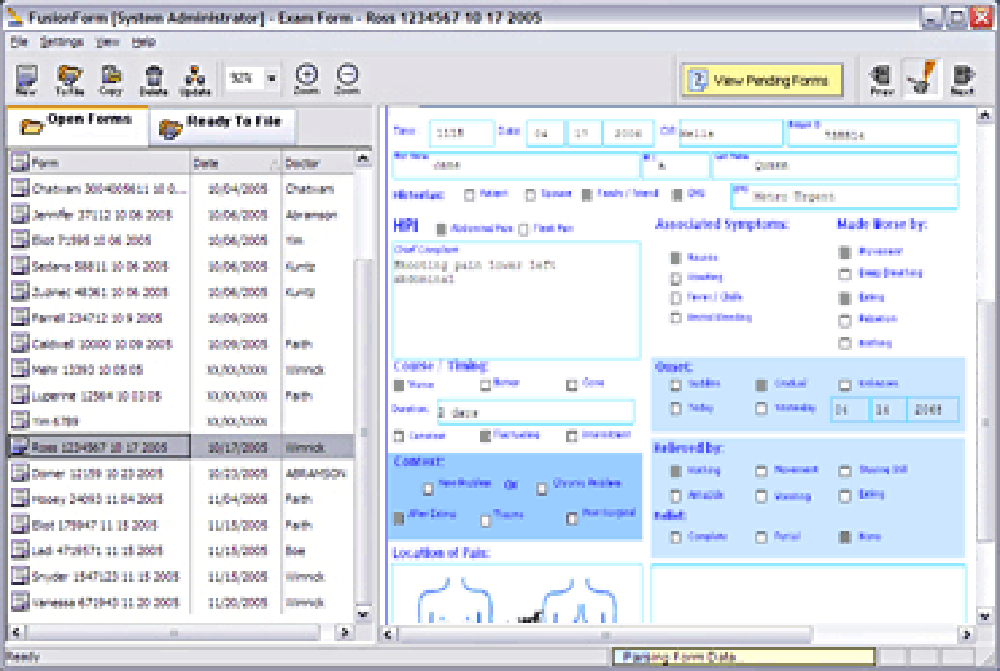 FusionForm Screenshot 1