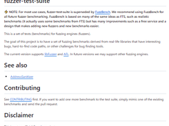Fuzzer Test Suite Screenshot 1