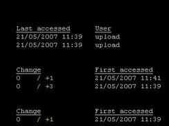 Logged FTP Attacks - Console Output