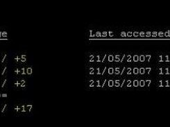 Logged TCP Attacks - Console Output