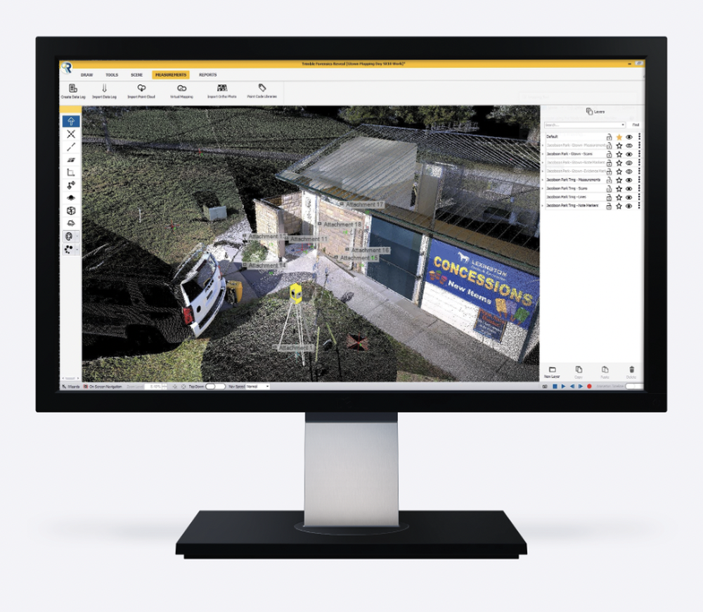 Trimble Forensics Reveal Screenshot 1