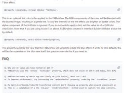 FXBlurView Screenshot 1