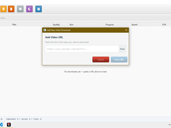 FxDl Add Video URL Dialog