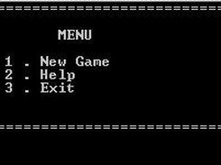 Menu Screen