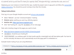 Google Analytics Beacon Analytics Screenshot 1
