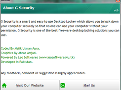 G Security Desktop Locker About Us