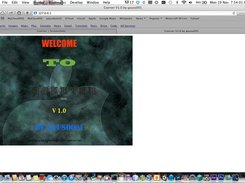 The success screen