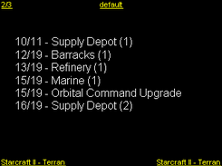 Build order example