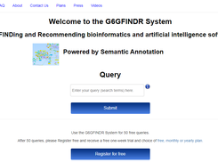 G6GFINDR System Screenshot 1