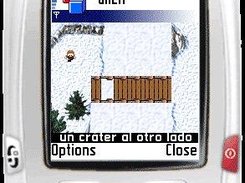 Example game running on Nokia emulator