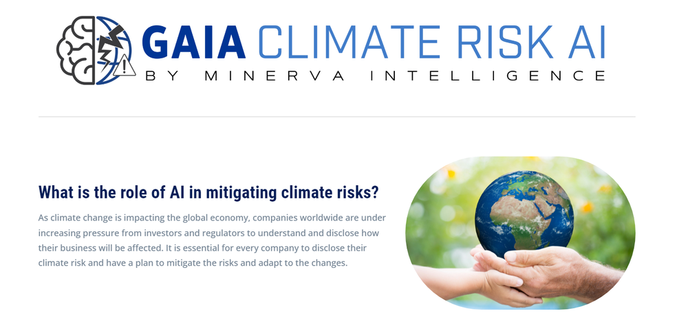 GAIA Climate Risk AI Screenshot 1