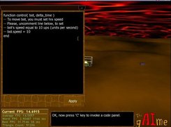 Code screen