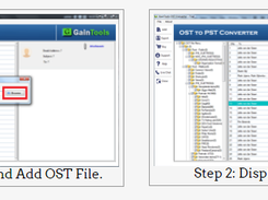 GainTools OST to PST Converter Screenshot 1