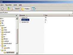 The Java-based PropsFileSystem filesystem extension in use.