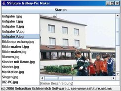 Here you can see a view of the programm on a Windows System.