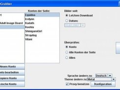 GalleryGrabber with theme Metal in German
