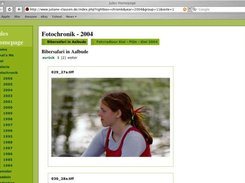 Juliane Clausen's photo gallery (uses libgallue as backend)