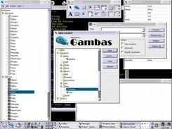 Gambas IDE in 2002