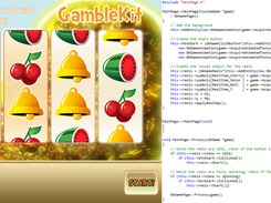 Simpler Demo with spinning reels and the code behind it