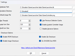 Settings option