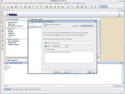 The Information Page of the Add Game Wizard