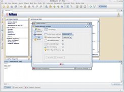 The Settings Dialog Panel Displaying the GUI panel