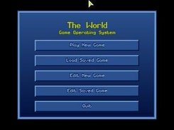 The main menu.