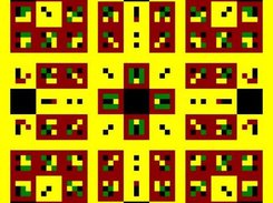 A recursive visualization of the answer key for TicTacToe