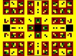 A recursive visualization of the answer key for TicTacToe