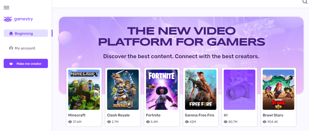 Gamestry Screenshot 1
