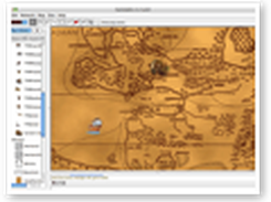 Gametable can be used for World Maps