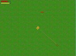 The game cinfigured as a turret shooter.