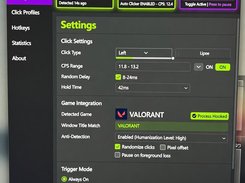 Dashboard - live CPS & game stats