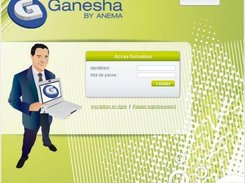 Ganesha 4.5 Login page
