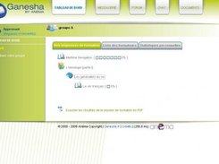 Ganesha 4.5 learner interface