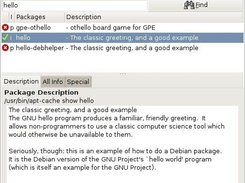 the gaptsearch app with the metacity 'outline-ash' theme