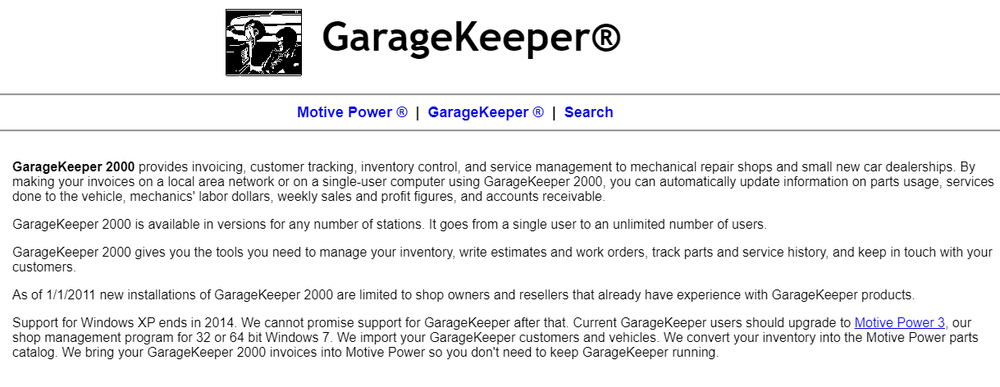 GarageKeeper Screenshot 1