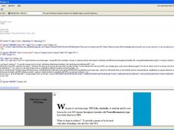 A standard HTML document for a website.