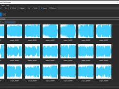 waveform thumbnails forsound files