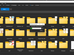 new in version 1.1.3 recursive caching progress bar
