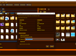 dual pane view in version 1.3.0 with nonblocking  transfer manager