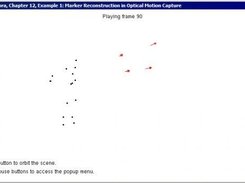 Example 12.3 (Reconstruction of Motion Capture Data)