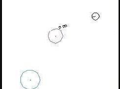 Gasteroids v0.1 Screenshot (Particles, bullets and ship)