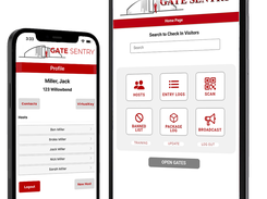 Gate Sentry Security Tablet & User App