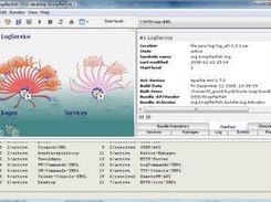 The Knopflerfish Desktop with the completely new graph view