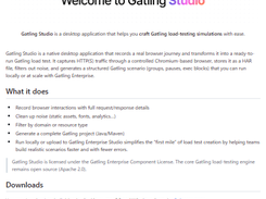 Gatling Studio Screenshot 1