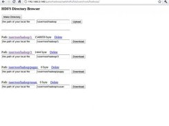 File Browser for HDFS through web interface